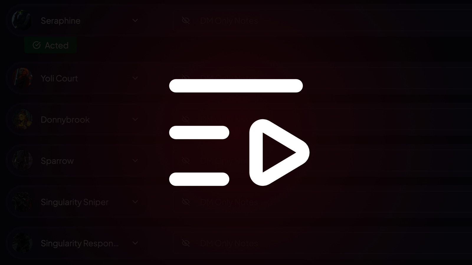 Combat Tracking